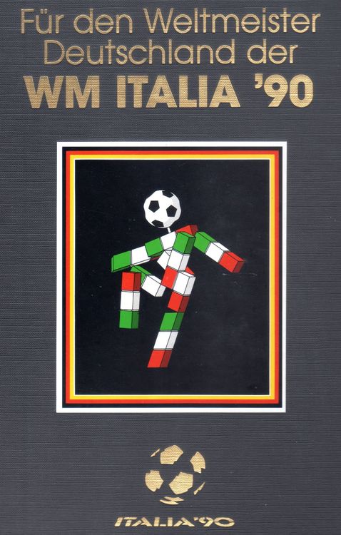 1990 WELTMEISTERSCHAFT ITALIEN 90 OFFIZIELLE AUSGABE 95 SEIT Kaufen
