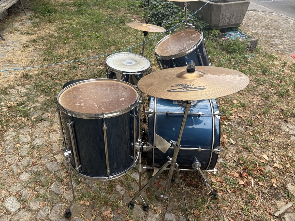 Instruments de musique: Sonor Schlagzeug blau gebraucht – D'occasion à Frieswil par tentimesbigger 8