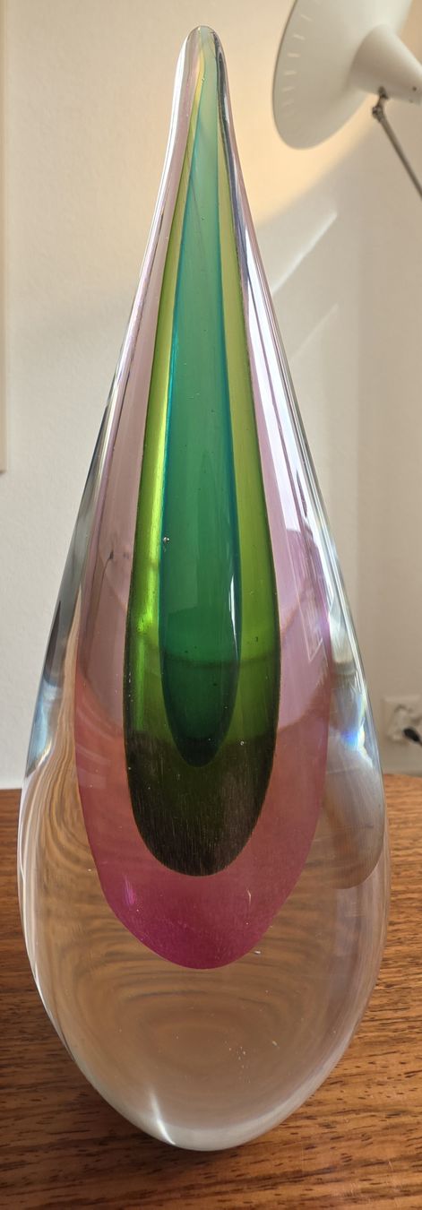 Murano Bicchieri: Murano Glasobjekt, vintage  – Usato da Solothurn venduto da Vivalamamma 1