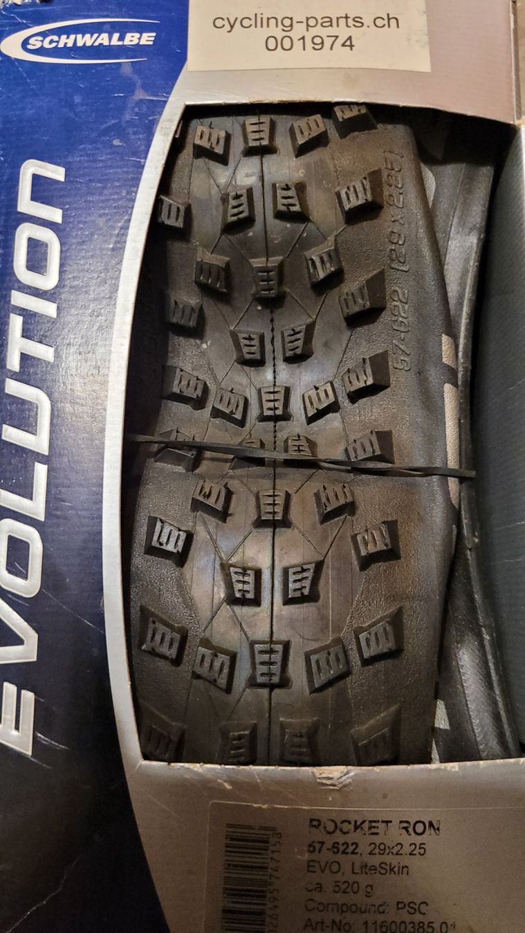 Pezzi di ricambio: Schwalbe Rocket Ron 29x2.25 EVO LiteSkin NEU – Nuovo e nell'imballaggio originale da Birsfelden venduto da samurai99