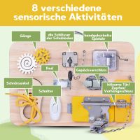 Busy Board Montessori Activity Board Holz ab 1 2 3 Jahr