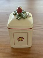 Villeroy & Boch Vorratsdose rot-weiss kariert mit Erdbeere