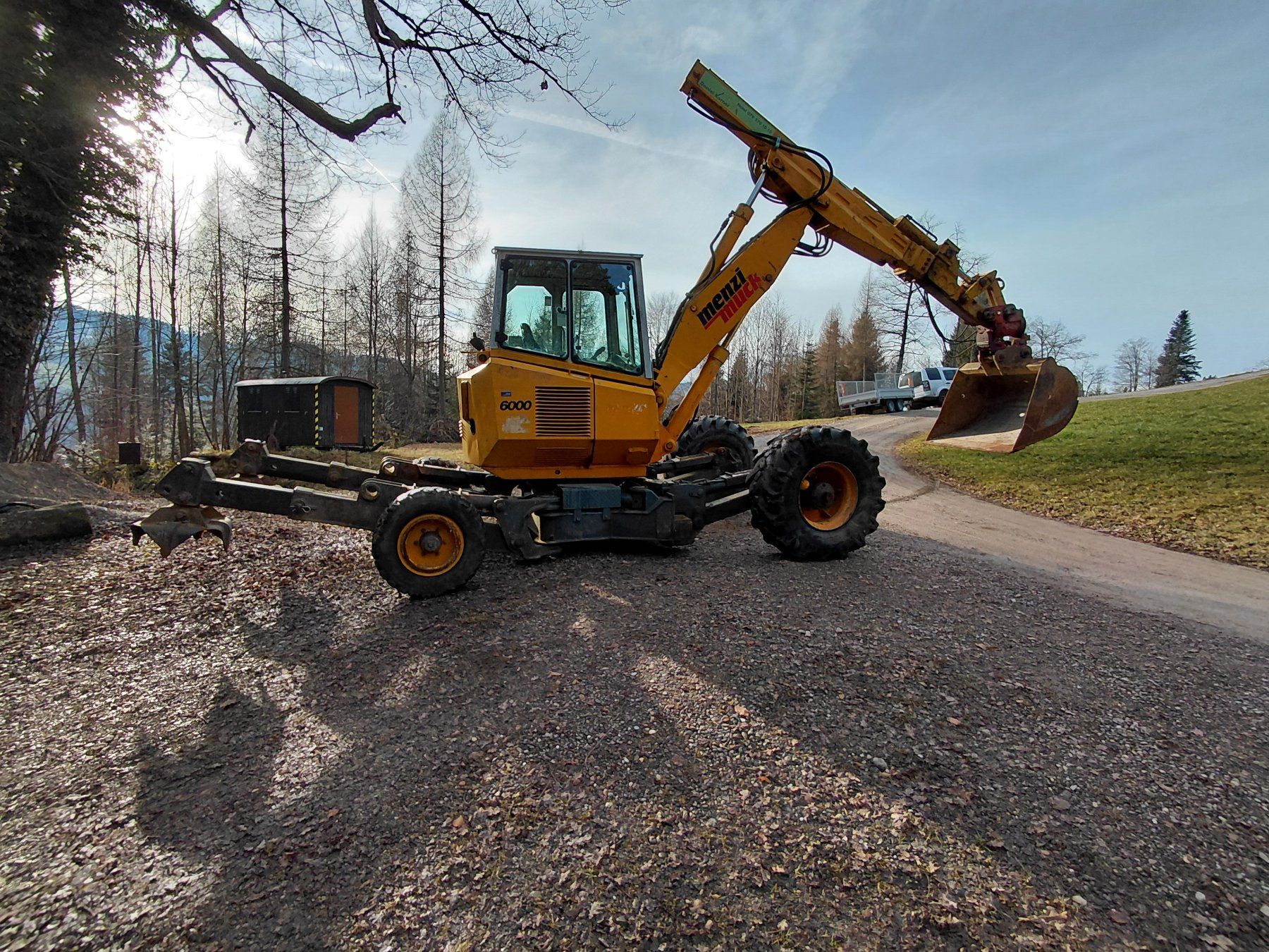 Menzi Muck Bagger: Menzi Muck 6000 T2 Mobil – Gebraucht aus bauma von blix10 2