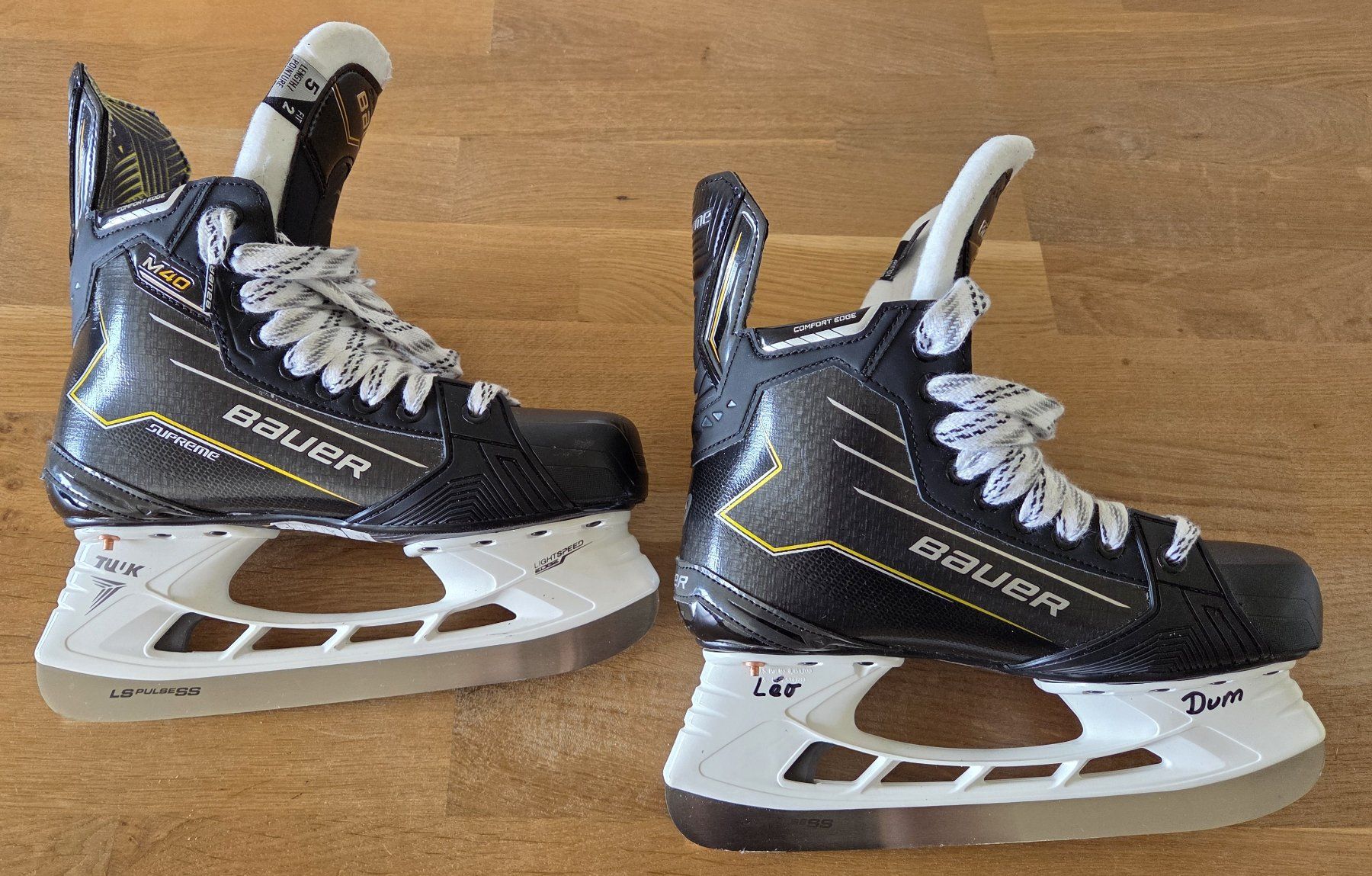 Pattini da ghiaccio: Patins Bauer Supreme M40 Pro - taille 5 – Nuovo (secondo la descrizione) da Grand-Lancy venduto da fredoD 7