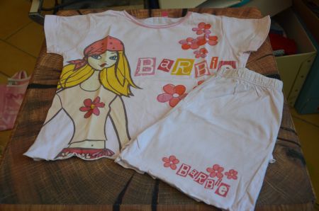 TAILLE 98 - PIJAMA SOMMER BARBIE
