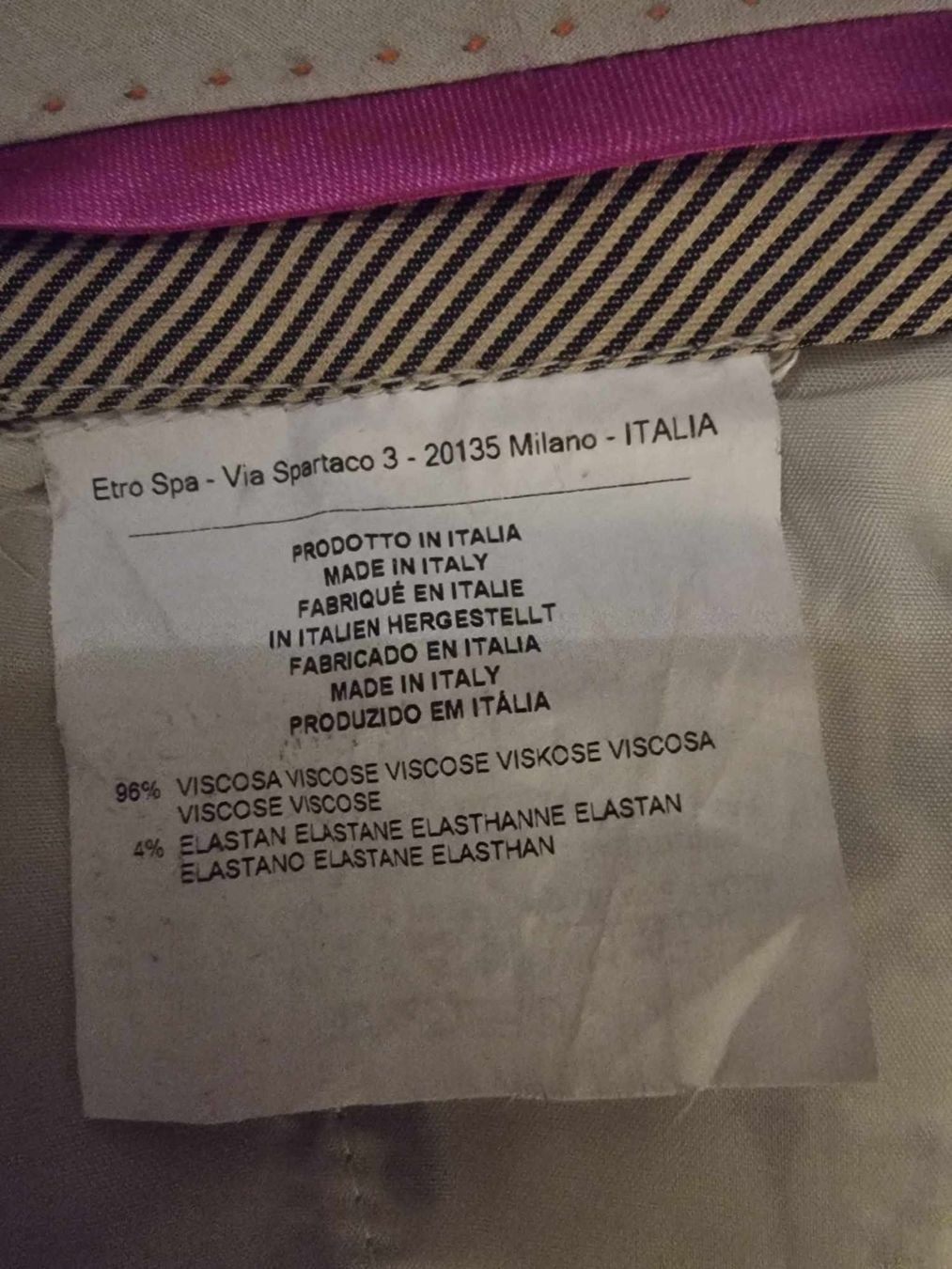 Madeleine Hosen: Pantalon Madeleine blanc élégant, taille M, neuf – Neu und originalverpackt aus Tecknau von Anadias 5