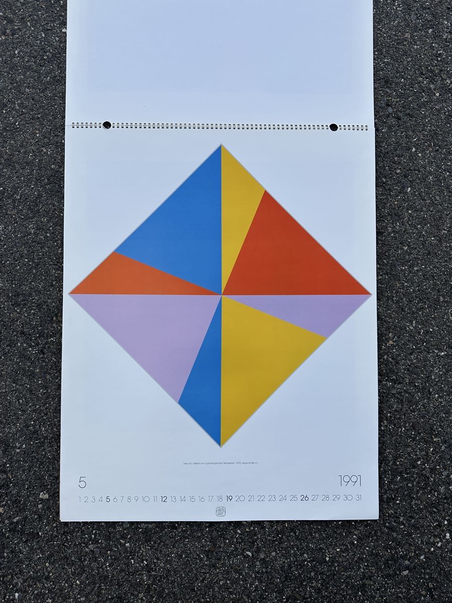 Foto & Immagini: Max Bill Kalender 1991 – Usato da Zürich venduto da frauflufelberg 3