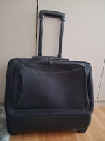 Trolley Koffer mit Fächern Schwarz