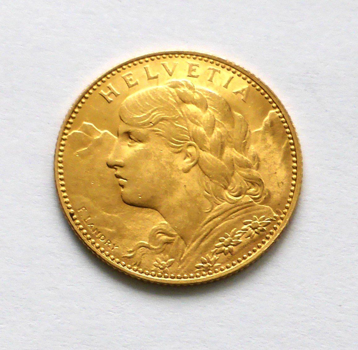 Alle Münzen: 10er Vreneli von 1915 unz-  TOP – Neu (gemäss Beschreibung) aus Buochs von ema-coins 1