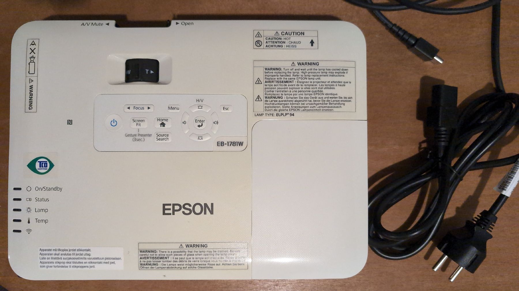Epson Vidéoprojecteurs: Epson EB-1781W / PowerLite 1781W – Neuf (Voir description) à Zürich par Adriborn 2