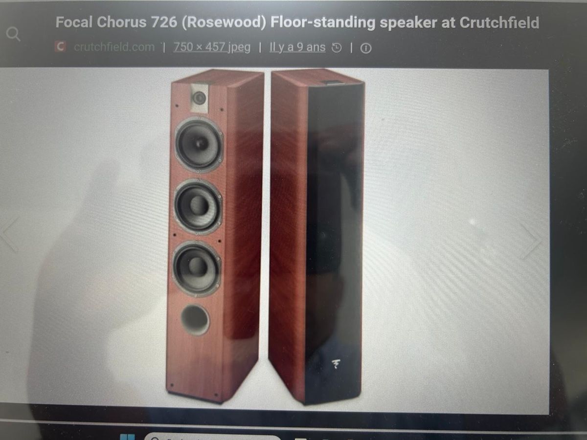 Focal Lautsprecher: Enceinte Focal Chorus 726 – Gebraucht aus Chapelle (Glâne) von cel_72mh