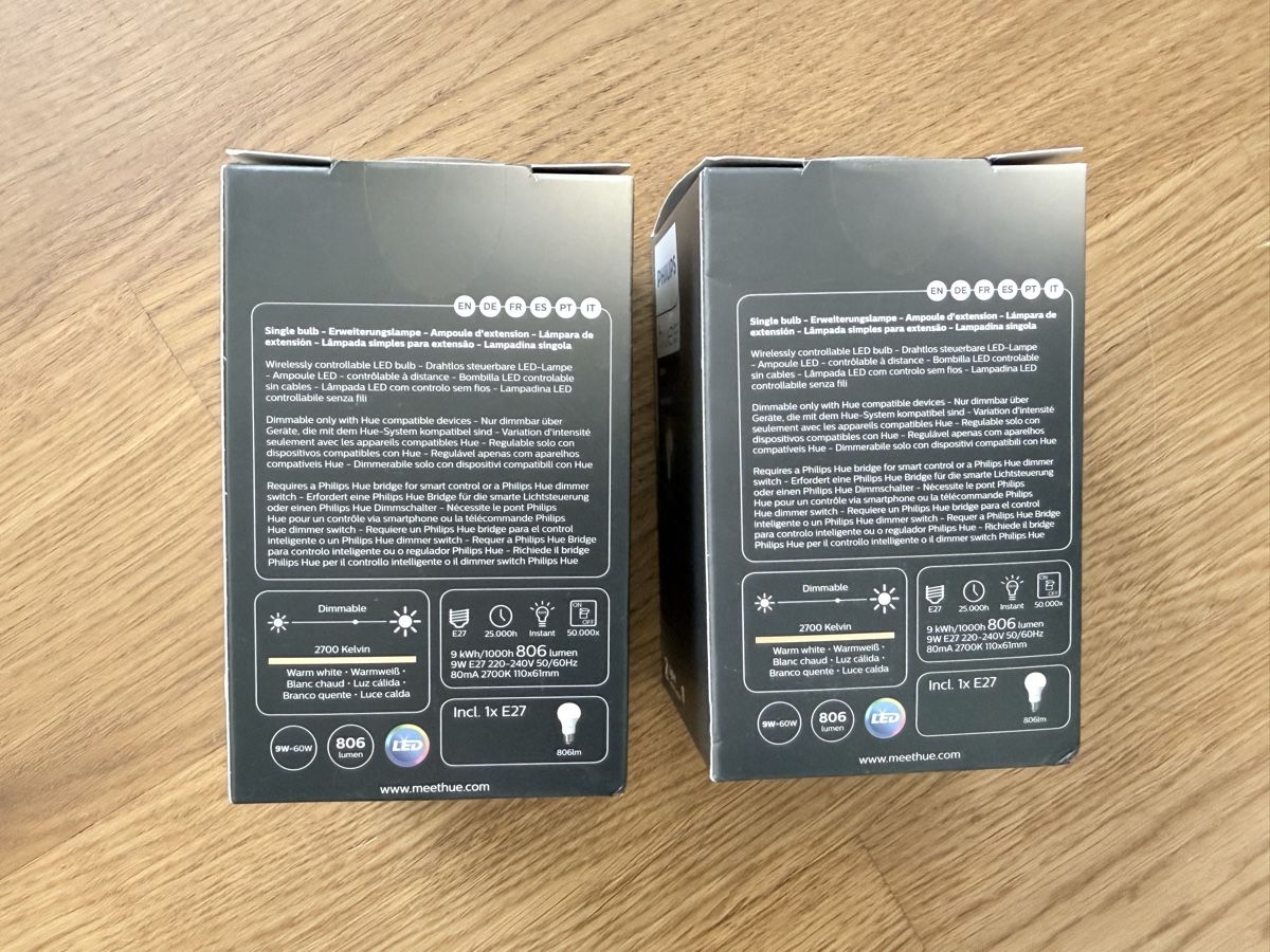 Philips Lampes: Philips Hue White LED Lampe E27 - NEU – Neuf avec emballage d'origine à Zug par pv1313 1
