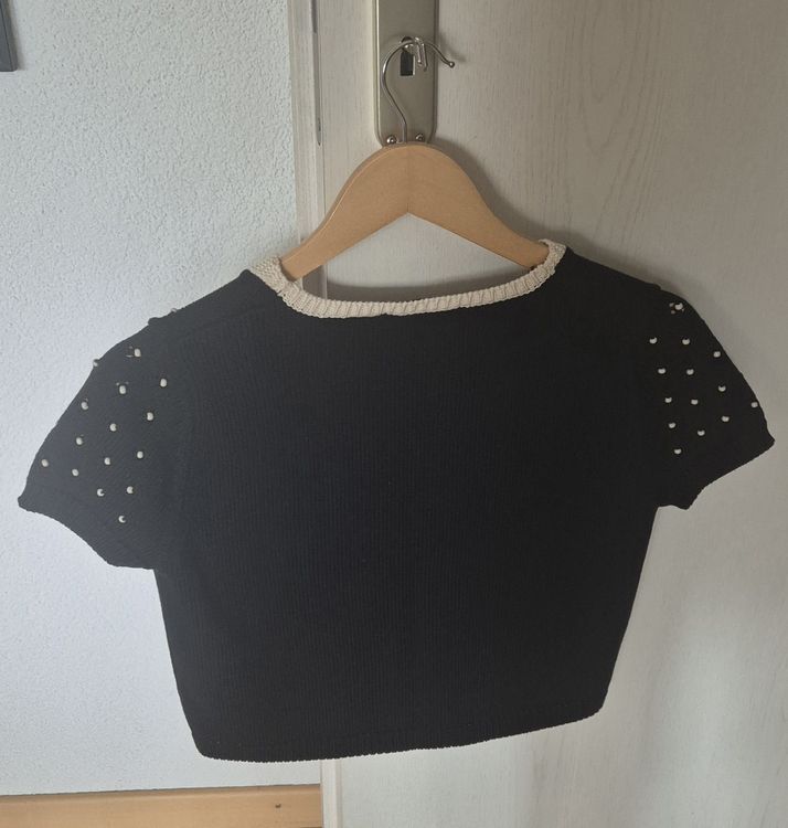 Liu Jo Damen Bolero, Perlen Kragen S 36 (Neu und