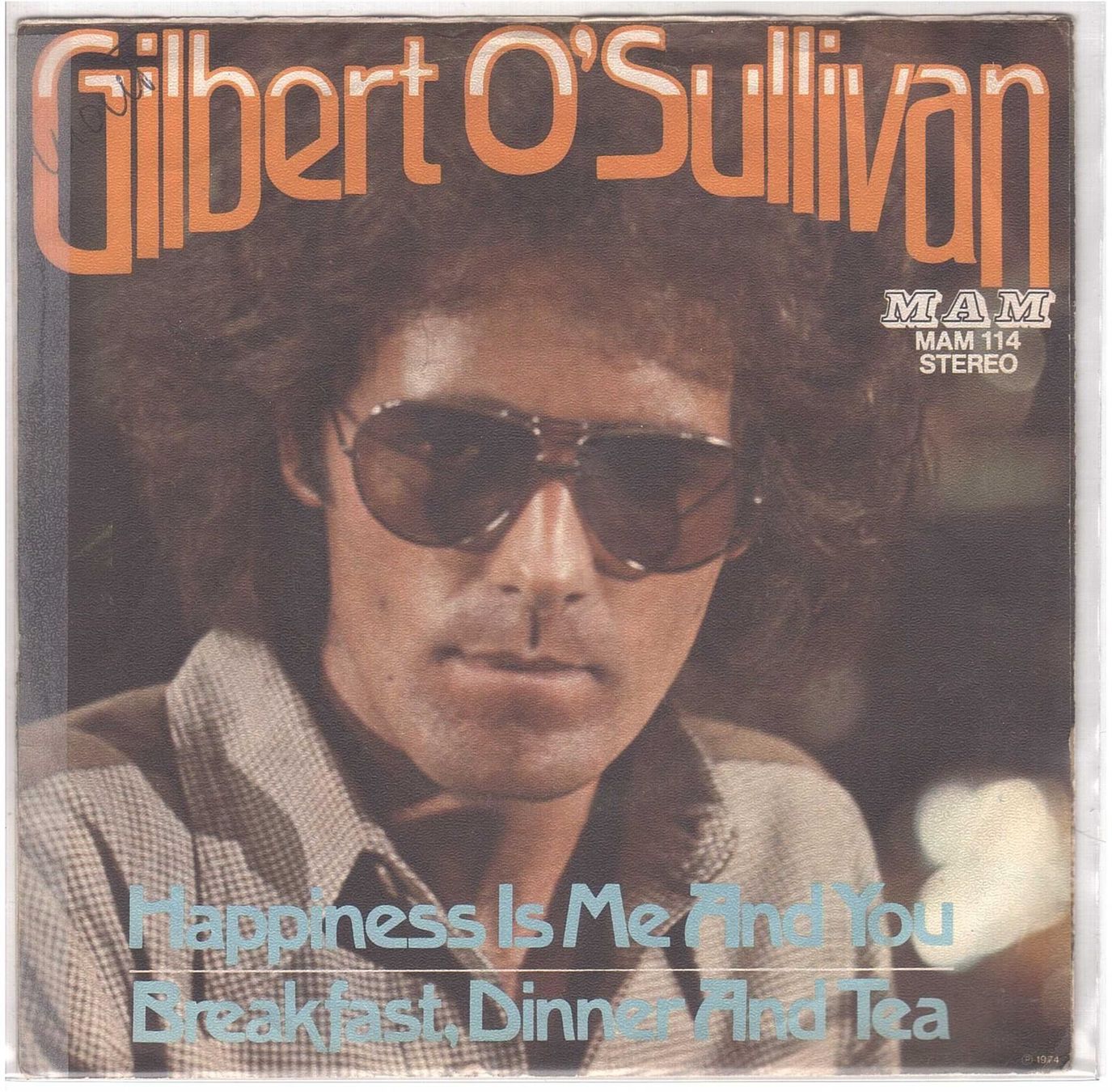 Dischi in vinile: Single7 GILBERT O'SULLIVAN - happiness is me and – Usato da Rheinau venduto da asteng