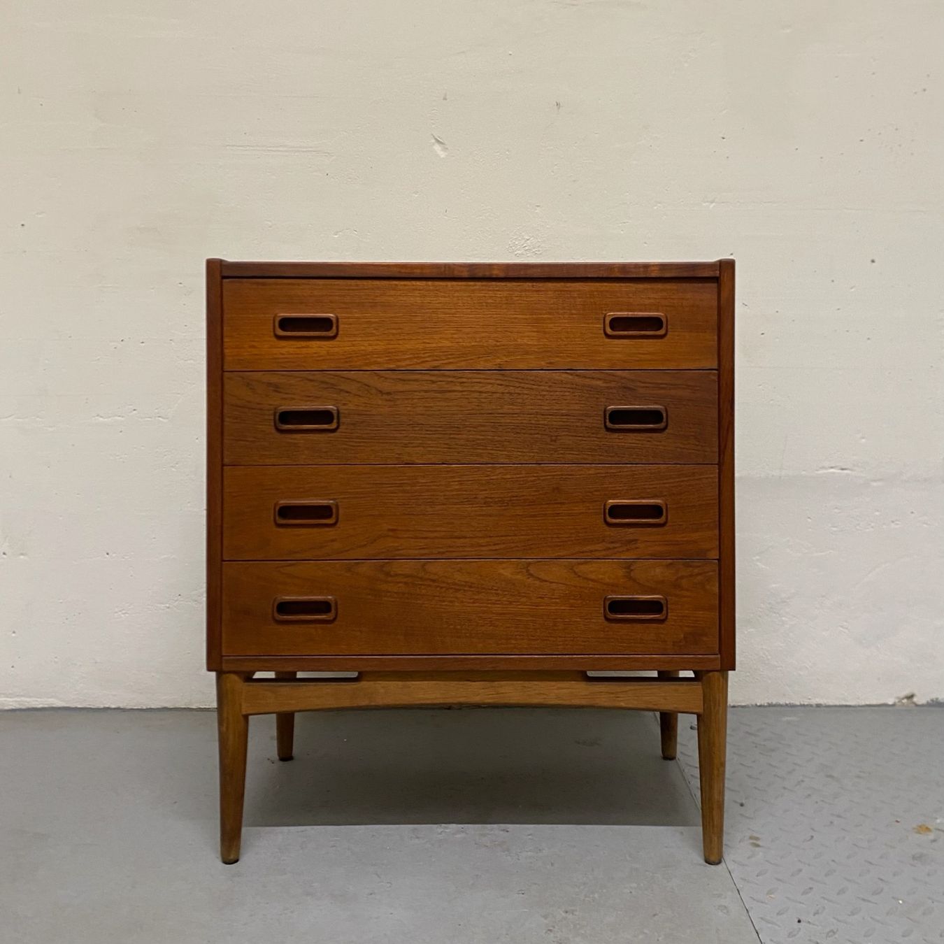 Cassettiere: Teak Kommode Sekretär Danisch MCM Vintage – Usato da Basel venduto da MidMod20C 9