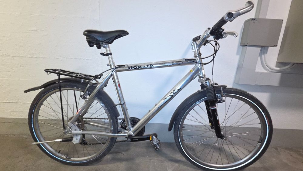 Vélo de ville coffee 5V Sturmey gris Homme Arcade Cycles