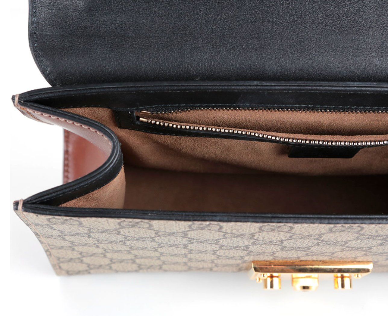 Gucci Borse da donna: Sac Padlock GG Supreme Cuir Noir Gucci – Usato da Delémont venduto da Le38.shop 4