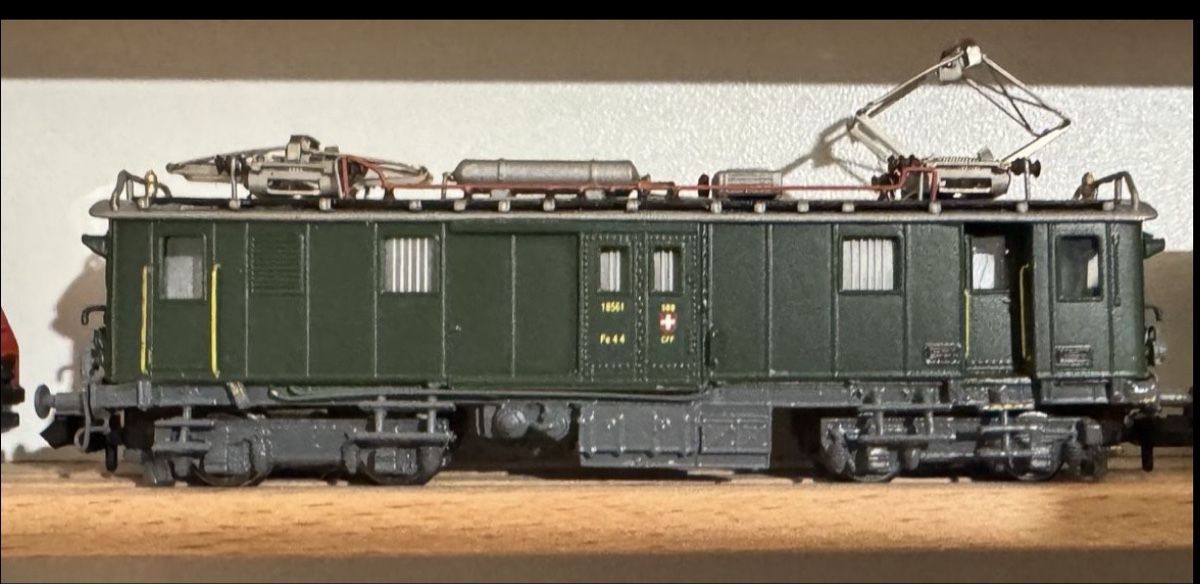 Wabu Modellini di ferrovie: Wabu SBB Arbeiter-Pullman Komplettzug – Usato da Pfäffikon ZH venduto da HR89