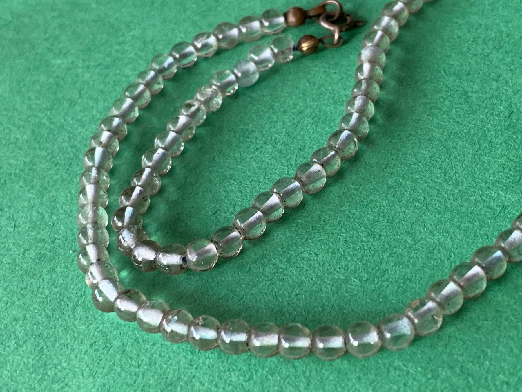 Catenine: Ketteli Grau-hellblau 40 cm fein – Usato da Laufen venduto da belleskulptur 5