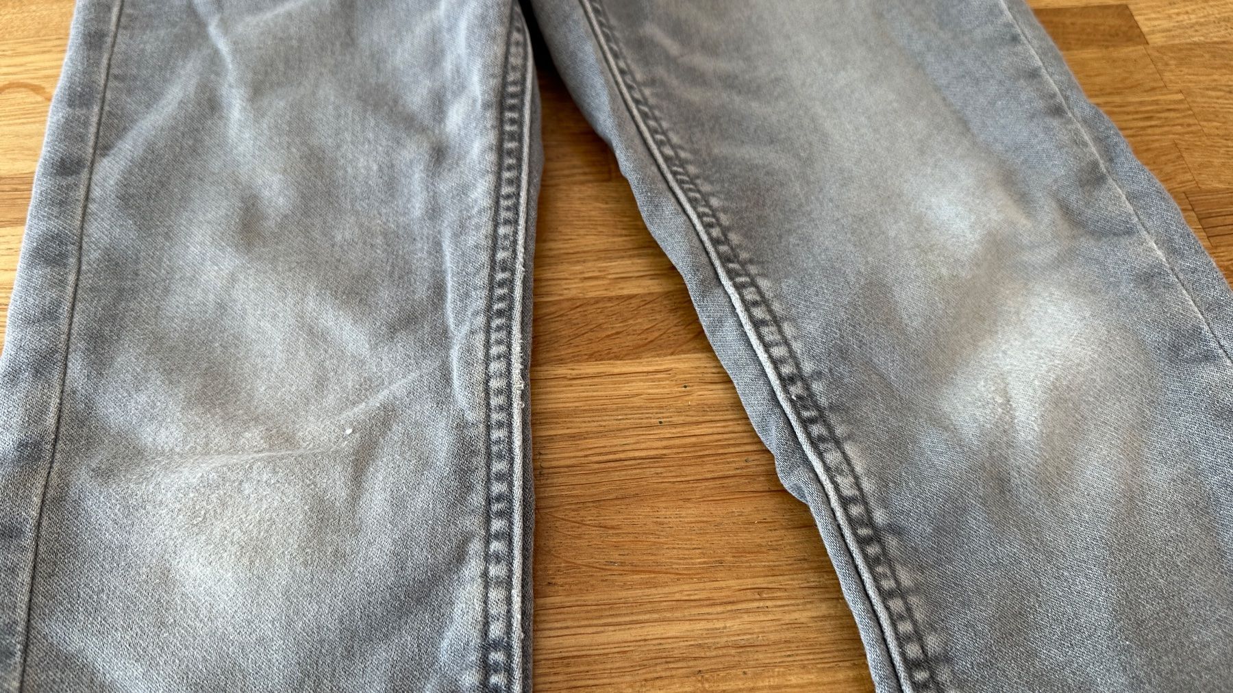 C&A Pantaloni: Jeans - C&A grau Pull-on Gr. 116 – Usato da Winterthur venduto da Secondhand-Family 1