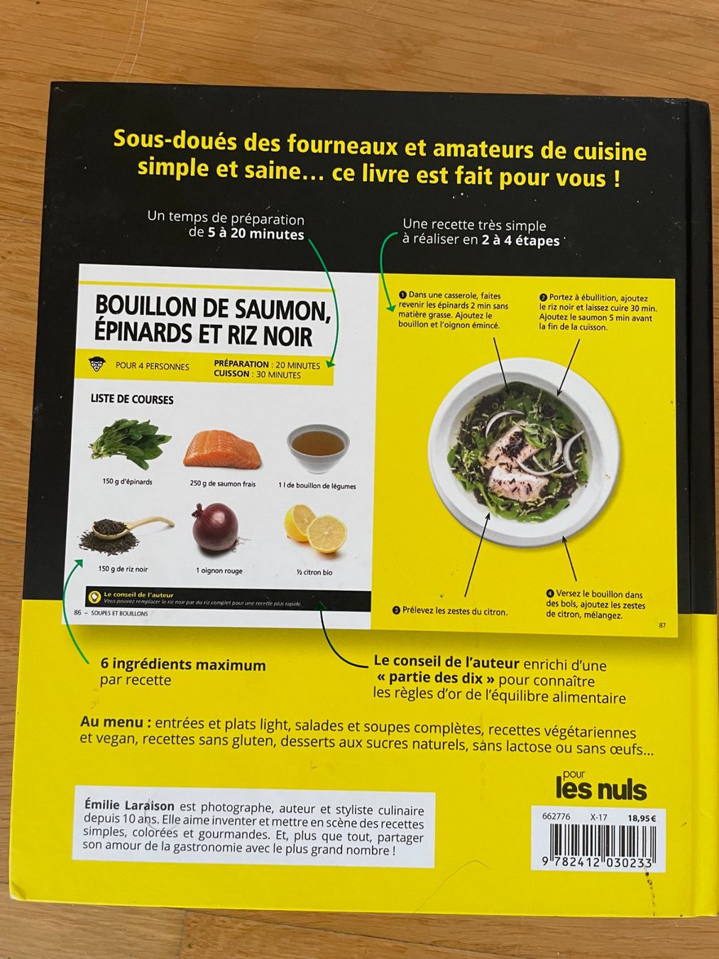 Bücher: Cuisine saine et équilibrée pour les nullissimes – Gebraucht aus Petit Lancy von gil_hr6v 4