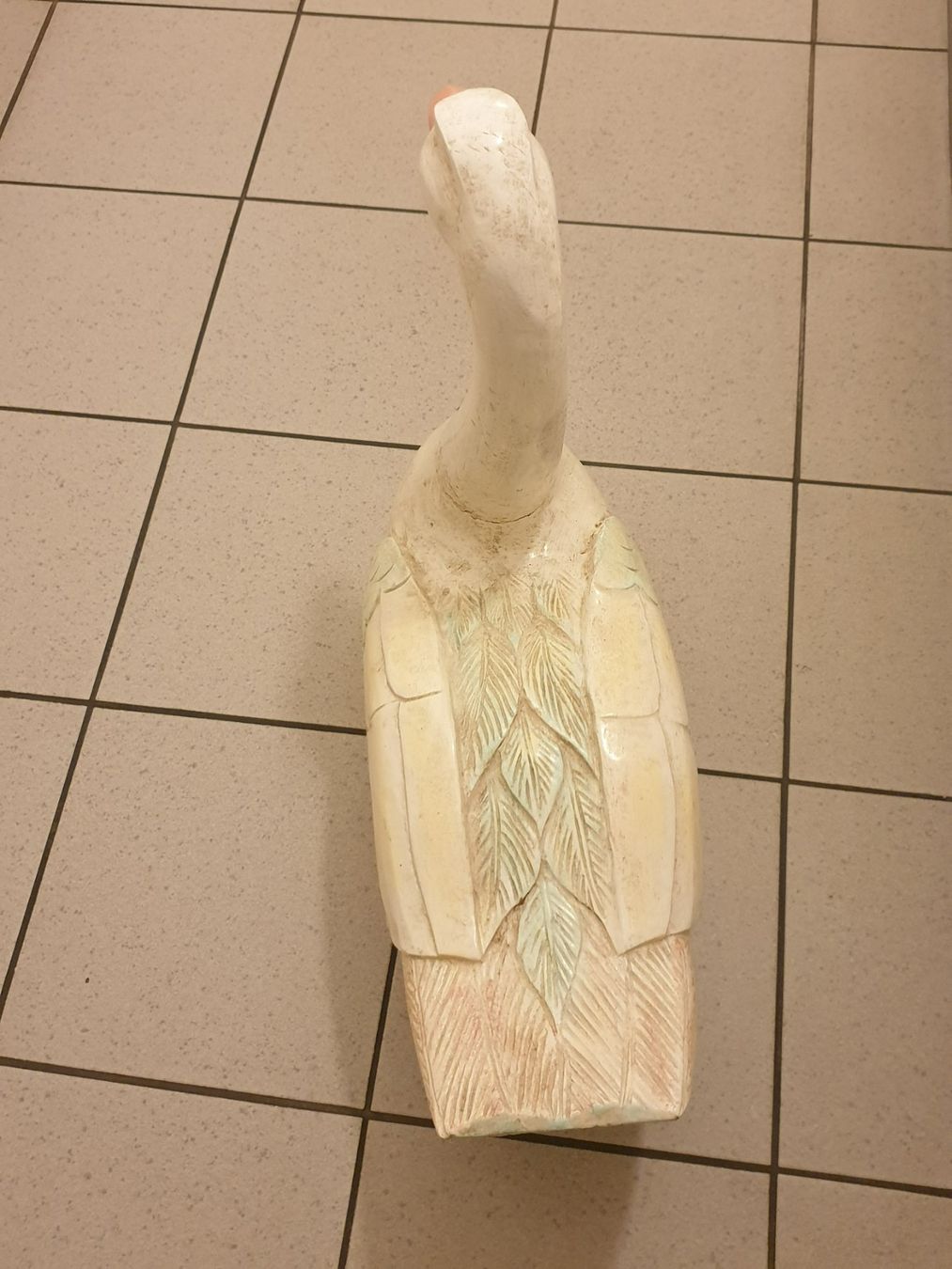 Skulpturen & Statuen: Vintage grosse Gans aus Holz geschnitzt schwer – Gebraucht aus Mörschwil von spirspi 2
