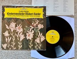Mahler Karajan – Kindertotenlieder LP GEWASCHEN