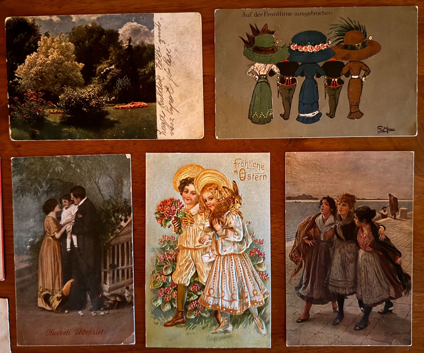Cartoline postali: 19 Stück Alte Postkarten – Usato da Andwil SG venduto da Ariisa1234 3