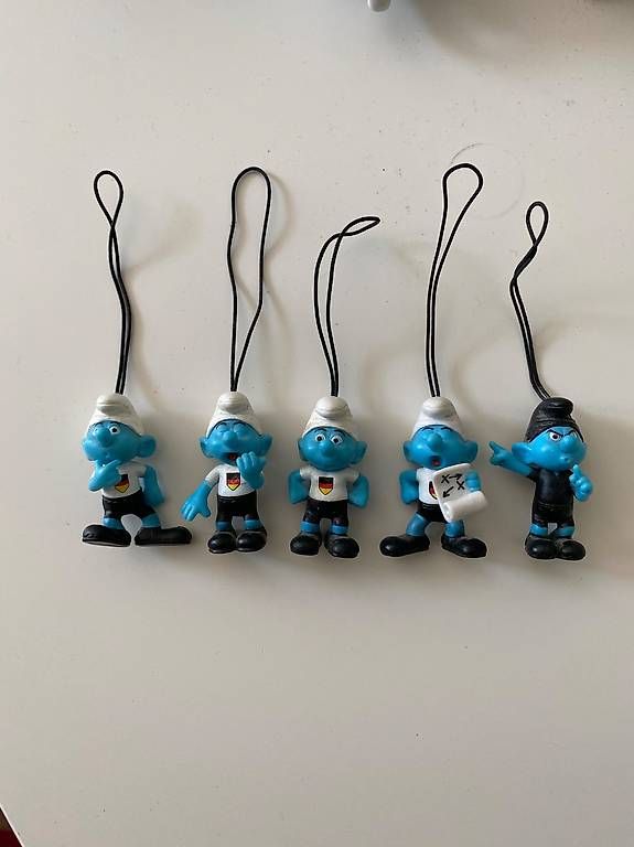 Statuette: Schlümpfe Fussball – Usato da Neerach venduto da Softeis_83