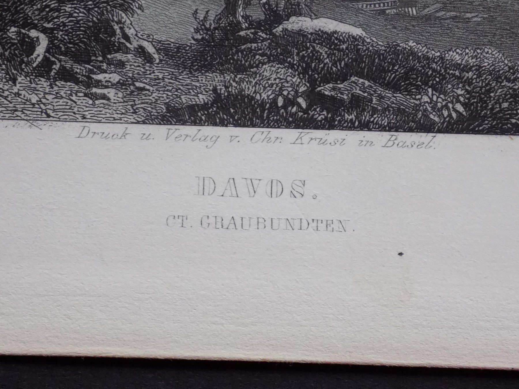 Gravures: Davos Prättigau – D'occasion à Risch par Rischli15 2
