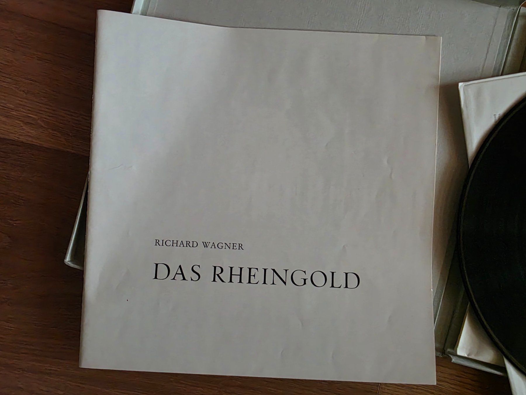 Dischi in vinile: LP Box Klassik Das Rheingold Richard Wagner – Usato da Walterswil BE venduto da Lonitti 2