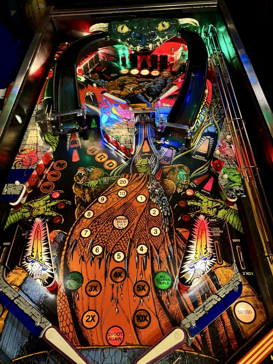 Williams Flipper: Flipperkasten Williams Grand Lizard  – Usato da Thun venduto da Lagoontrap 2
