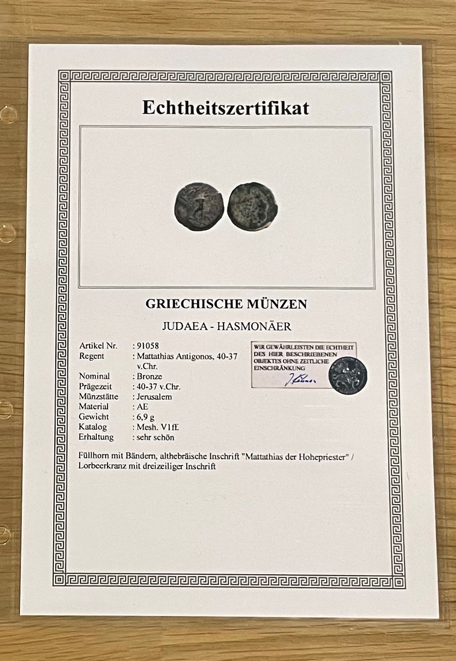 Tutti le monete: Original Münze mit Zertifikat – Usato da Sargans venduto da Didis 2
