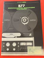 ReVox B 77  Bedienungsanleitung