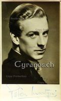 Peter Martyn (1925-1955) Schauspieler - Autogramm