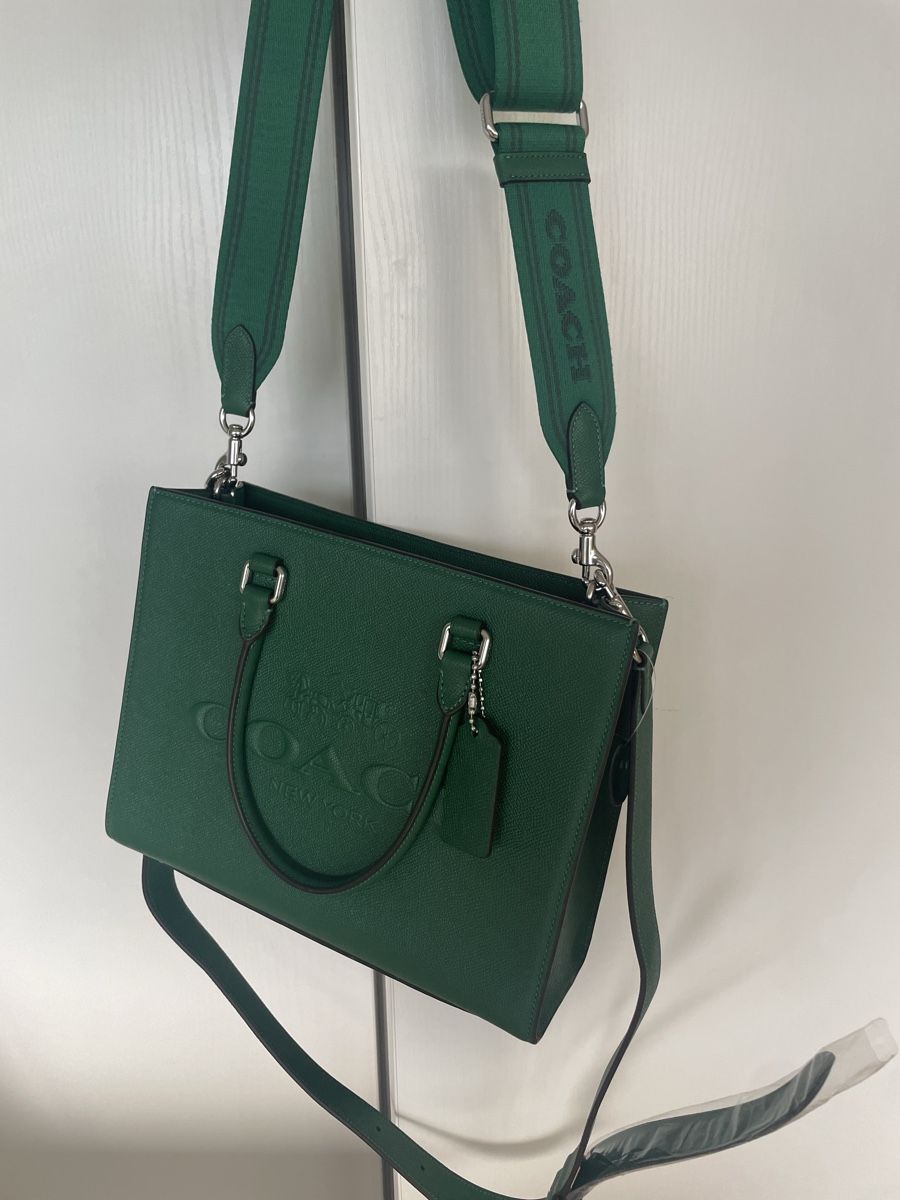 Coach Sacs: Handtasche Coach Grün Leder neu – Neuf (Voir description) à Steinhausen par Marmottarosa 5