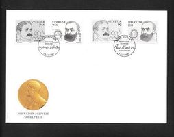 FDC 927-928 Gemeinschaftsausgabe CH / Schweden ET 13.11.1997