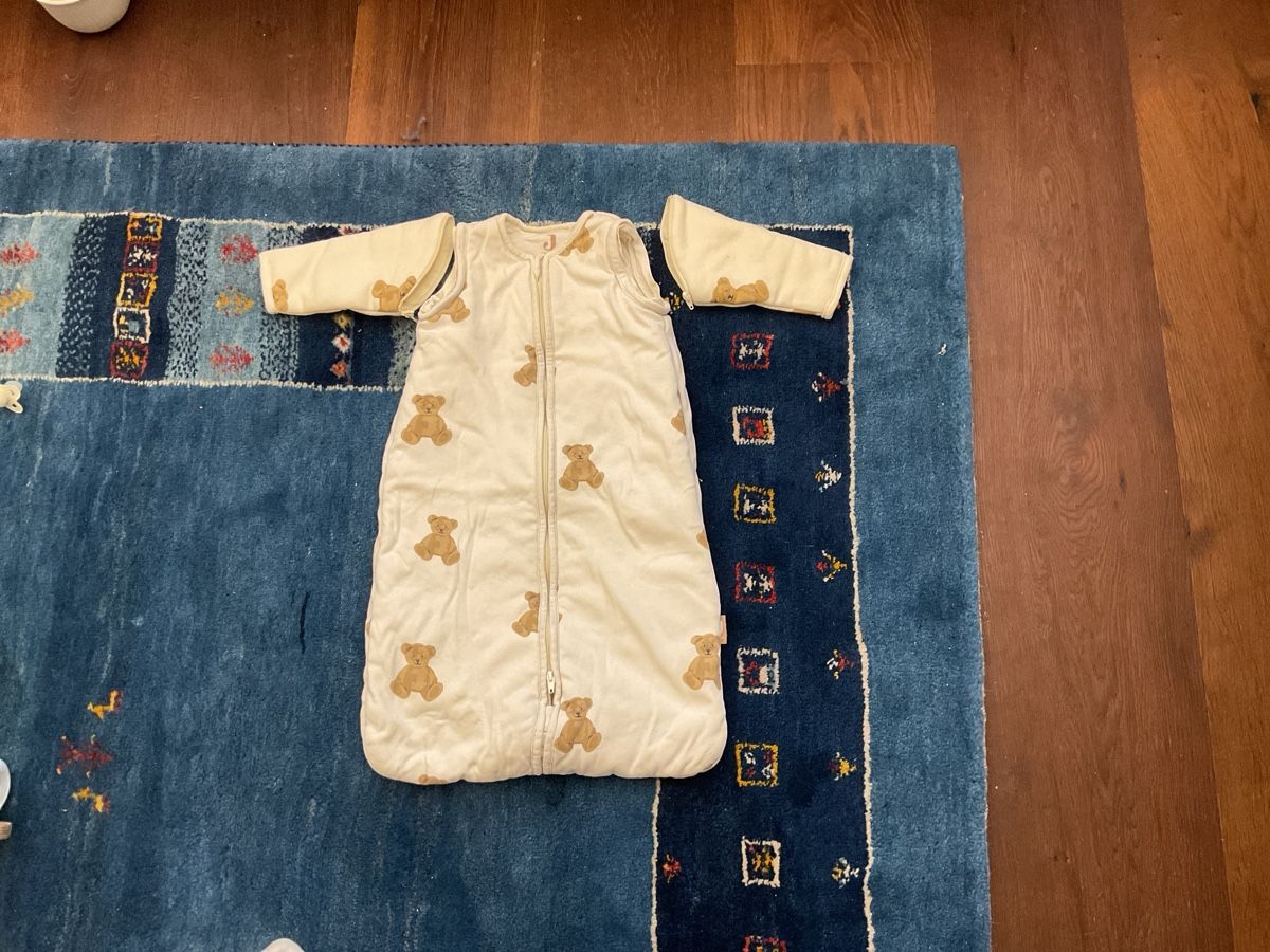 Sacchi a pelo: Schlafsack mit Teddybär-Muster Grösse:70cm 2-3 Monate  – Nuovo (secondo la descrizione) da Zürich venduto da Weber020