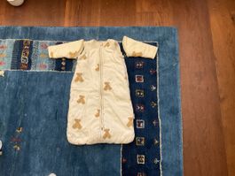 Schlafsack mit Teddybär-Muster Grösse:70cm 2-3 Monate 
