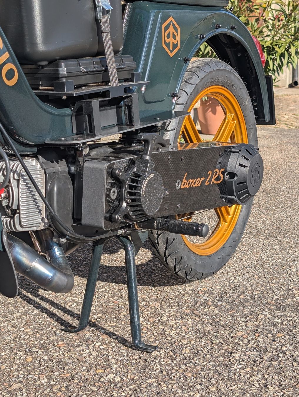 Piaggio Parti ricambio per ciclomotori: Piaggio Boxer 2 Carbon Seitenschütze – Nuovo (secondo la descrizione) da Wolfwil venduto da Ktmracing85 5