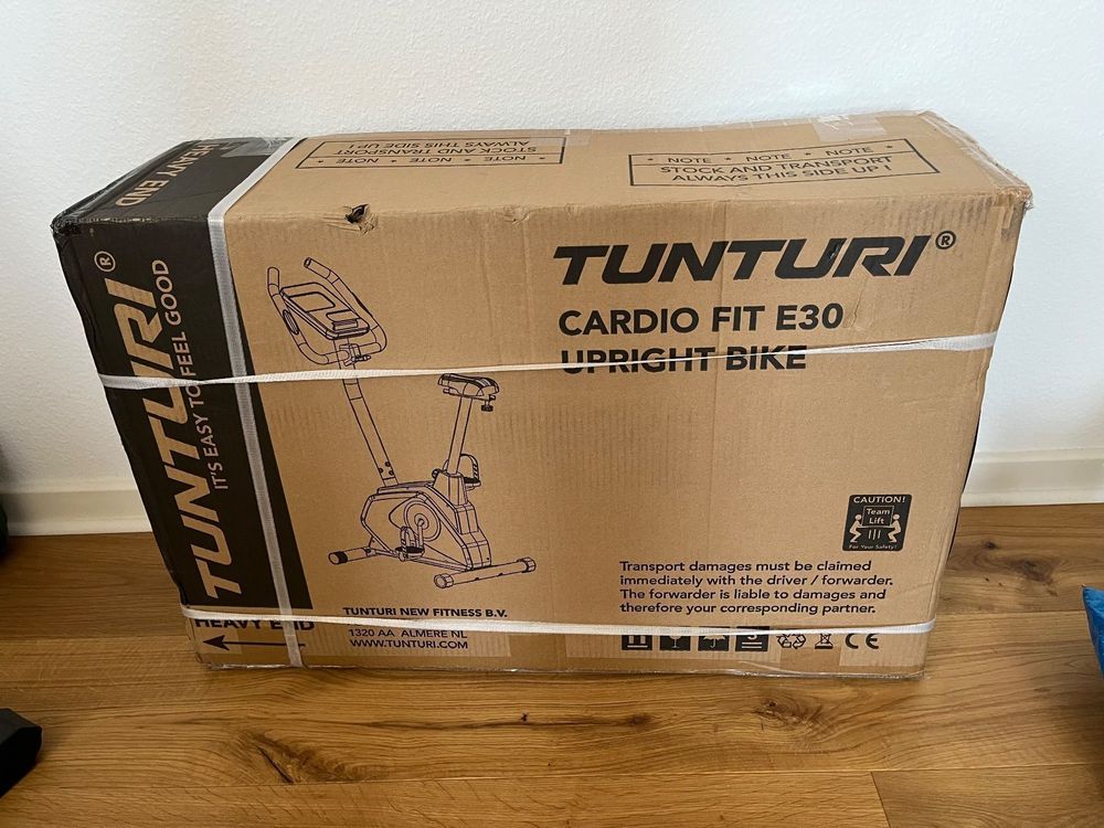 Tunturi cardio fit e30 ergometer online hometrainer