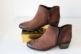 Stiefeletten - Ankle Boots aus Leder  Gr. 41 von Mark Adam