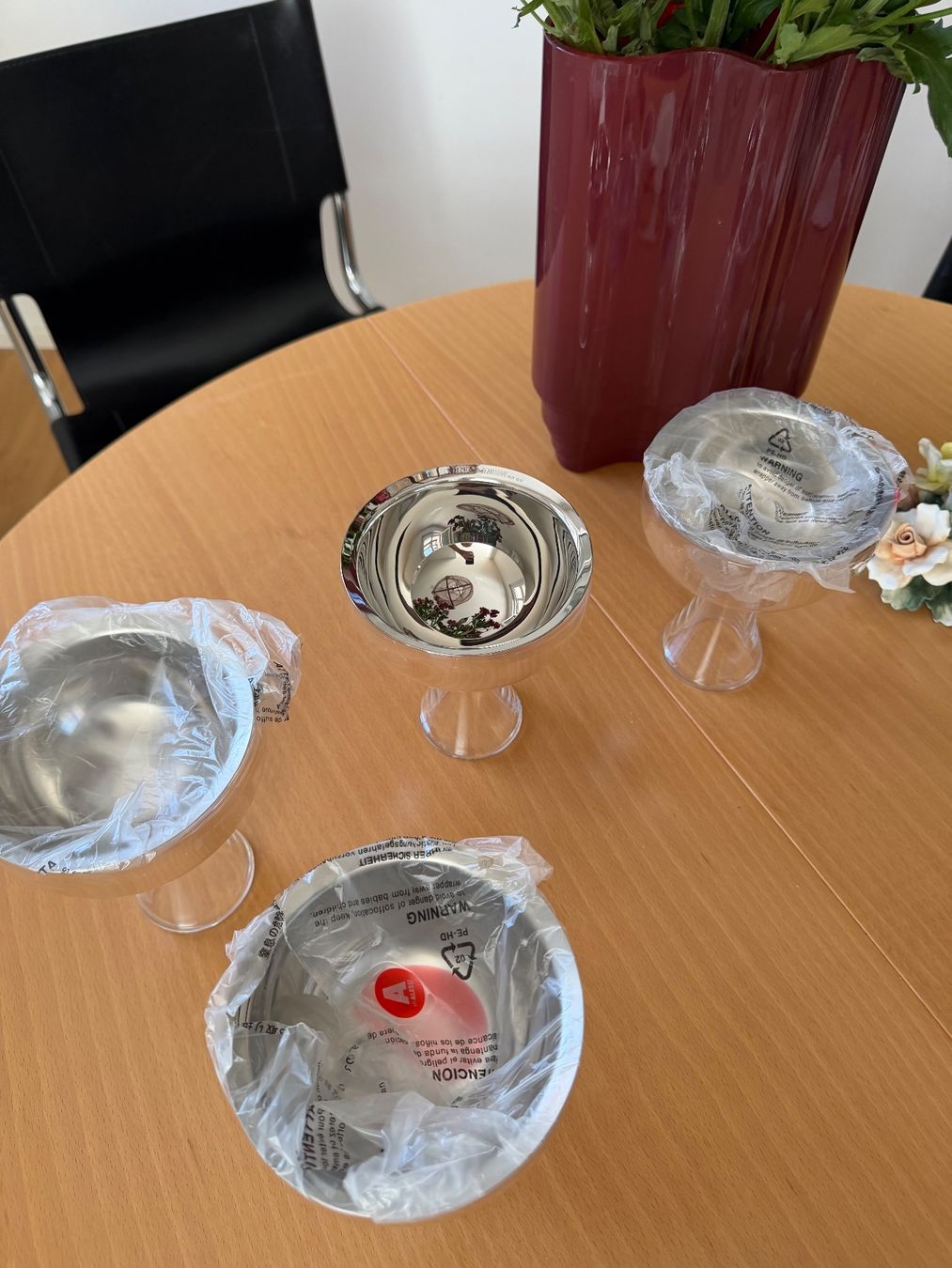 Alessi Coupes: 4 Eisbecher Alessi Neu transparent – D'occasion à Nussbaumen AG par normajeanbaker 5