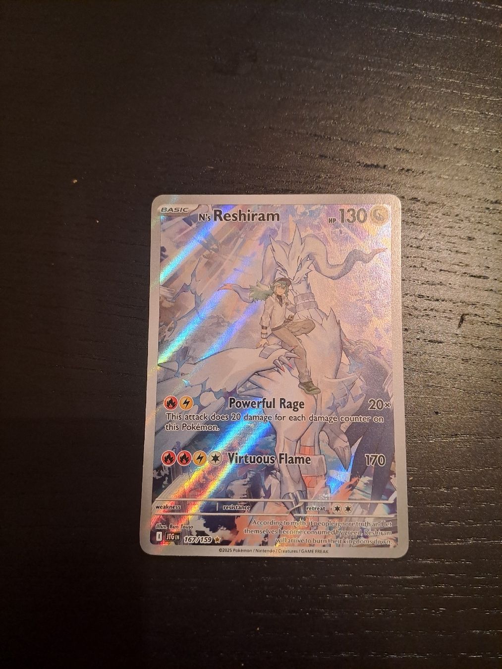 Pokémon Carte collezionabili: N's Reshiram 167/159 Journey together – Nuovo (secondo la descrizione) da Basel venduto da mfe_86h9