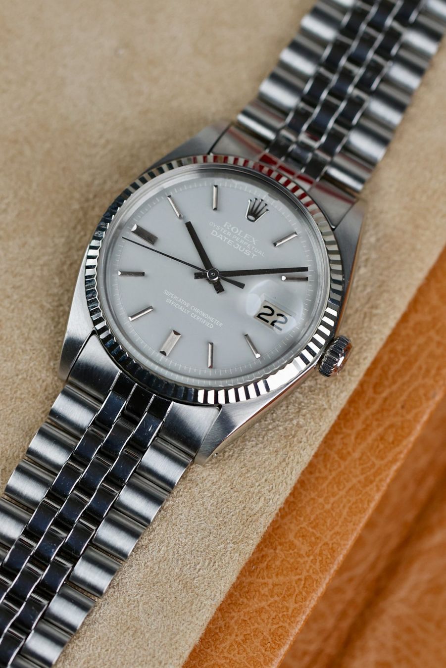 Rolex Uhren: Rolex Datejust 1601 'Ghost Dial' – Gebraucht aus Zürich von Lazulivintagewatches 6