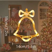 LED Glocke Weihnachten Deko Licht Batteriebetrieben