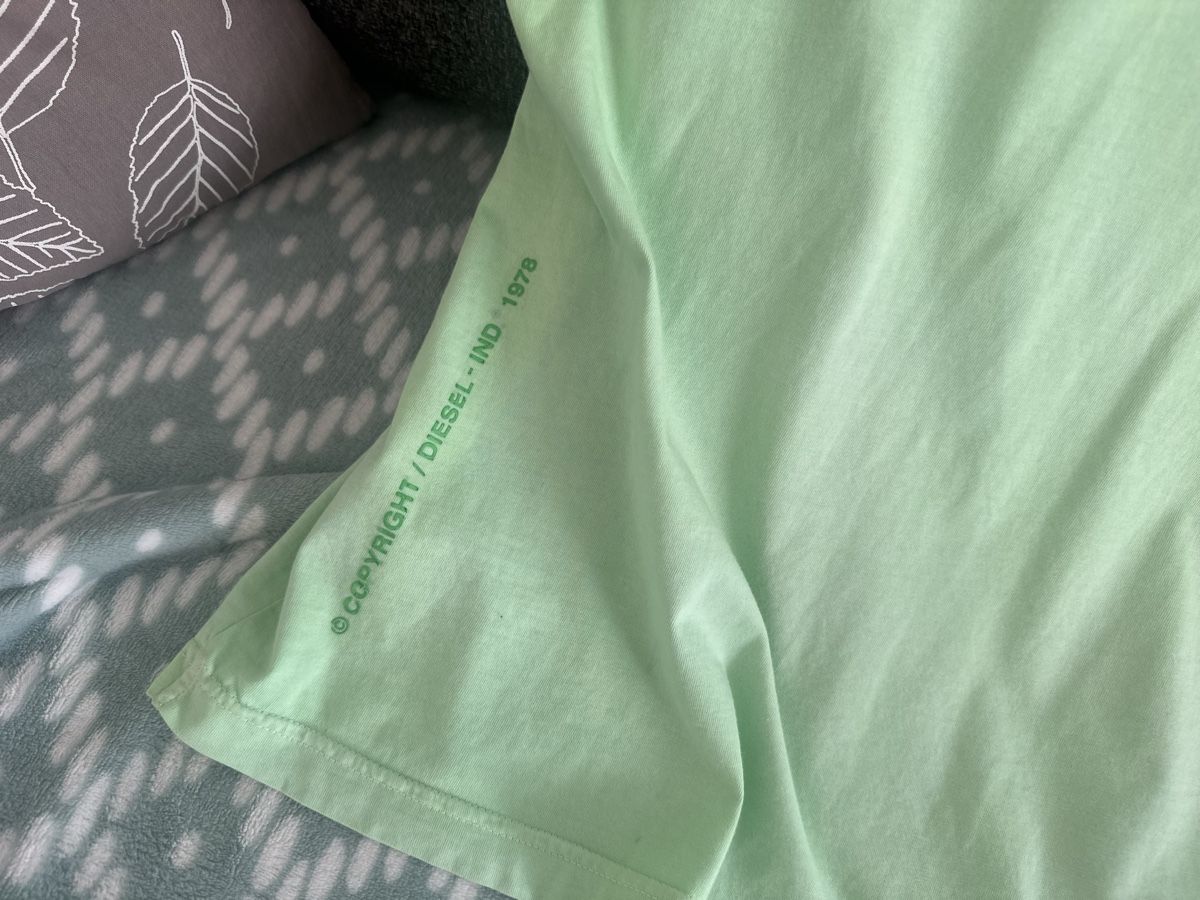 Diesel T-shirt: Diesel T-Shirt Green – Usato da Goldach venduto da Lenny0220 5