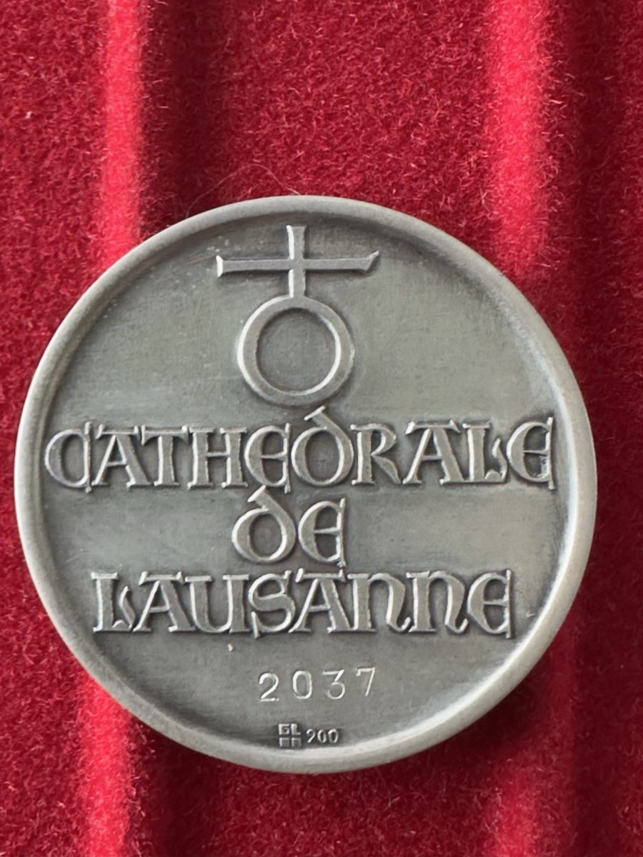 Medaillen: Silbermünze Kathedrale Lausanne – Neu (gemäss Beschreibung) aus Würenlos von nuni61 1