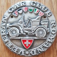 Medaille / Plakette VETERAN CAR CLUB ROMAND