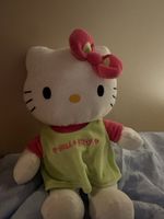 Hello Kitty Plüschfigur grün pink 💞